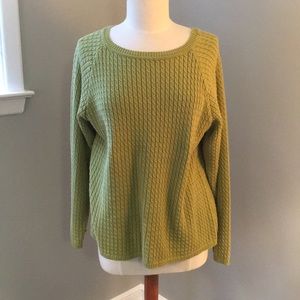 Green Chunky Sweater